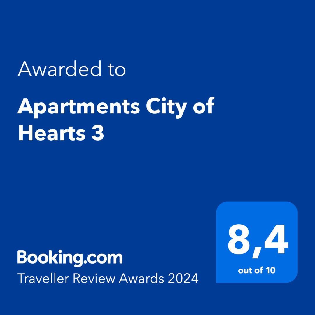 Apartments City Of Hearts 3 Zagreb Eksteriør bilde